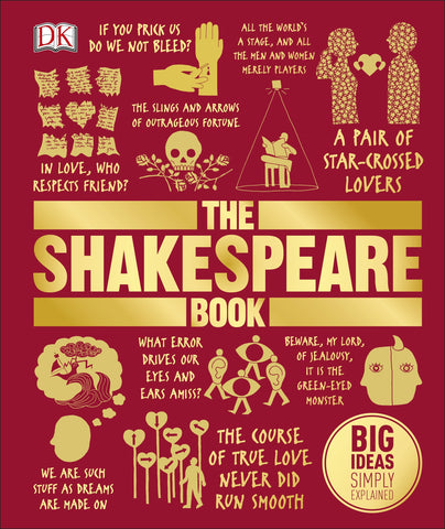 Big Ideas Simply Explained : The Shakespeare Book - Hardback - Kool Skool The Bookstore