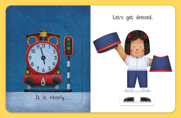 Busy Day: Train Driver: An action play book- Board Book