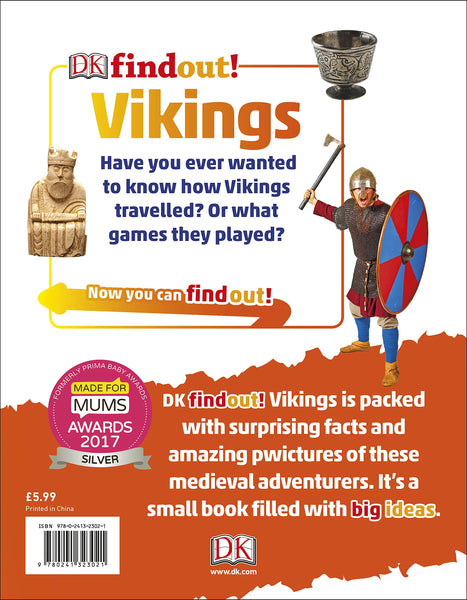 DK Findout : Vikings - Paperback - Kool Skool The Bookstore