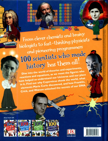 100 Scientists Who Made History - Hardback - Kool Skool The Bookstore