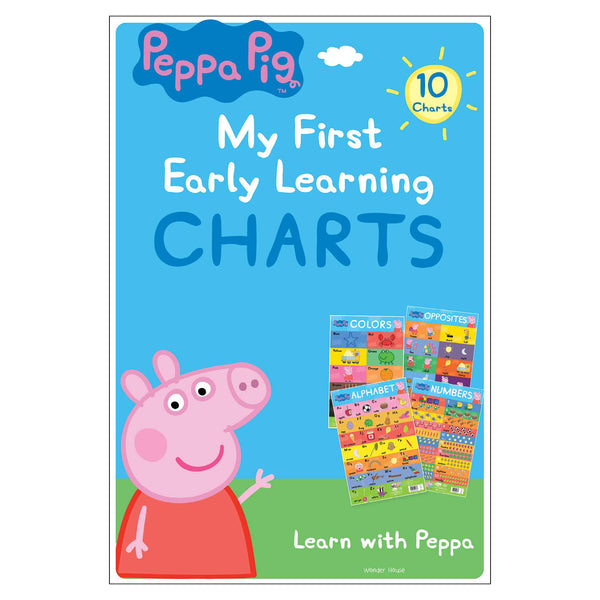 Peppa Pig - My First Early Learning Charts - Paperback