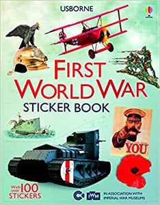 Usborne : First World War Sticker Book - Paperback