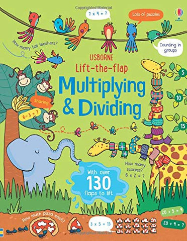 Lift the Flap Multiplying and Dividing - Hardback