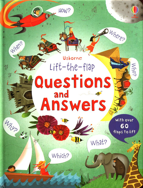 Usborne Lift the Flap : Questions and Answers - Hardback