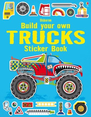 Usborne Build Your Own Trucks Sticker Book - Paperback