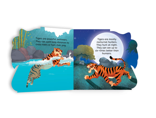 My First Shaped Book : Tiger - Paperback