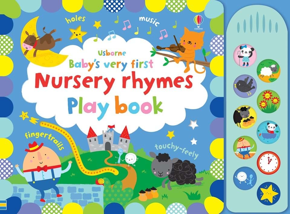 Baby's Very First Nursery Rhymes Playbook  - Boardbook