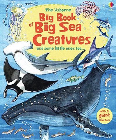 Usborne Big Book of Big Sea Creatures - Hardback