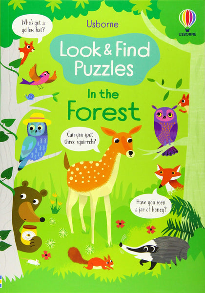 Look and Find Puzzles In the Forest - Paperback