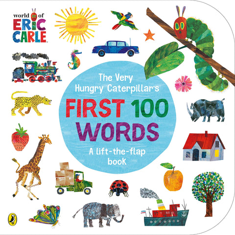 The Very Hungry Caterpillar's First 100 Words - Boardbook
