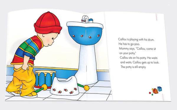 Caillou-Potty Time -  Paperback