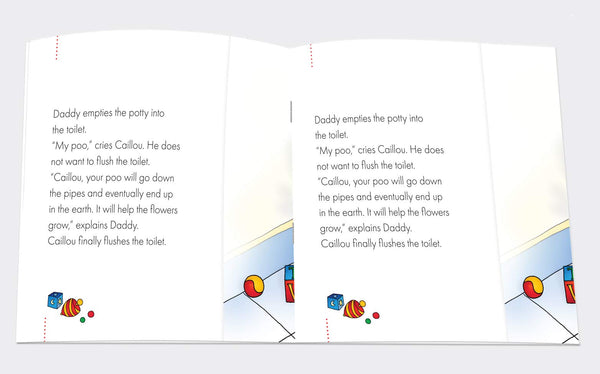 Caillou-Potty Time -  Paperback