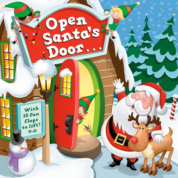 Open Santa's Door - Boardbook