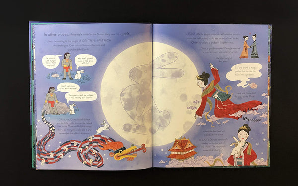 The Usborne Book of the Moon - Hardback