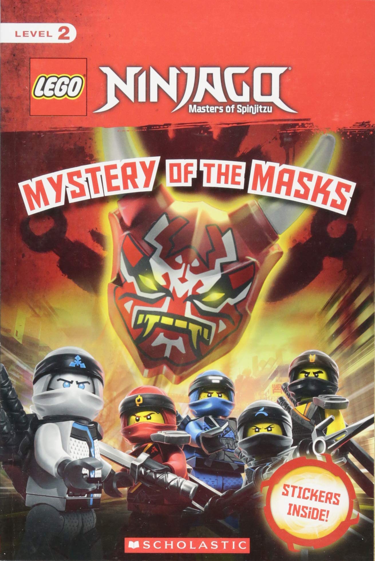 LEGO Ninjago : Scholastic Reader Level # 2 : Mystery of the Masks - Paperback