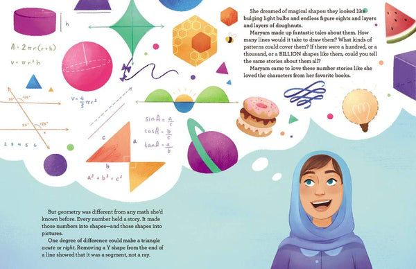 Maryam’s Magic : The Story of Mathematician Maryam Mirzakhani - Hardback