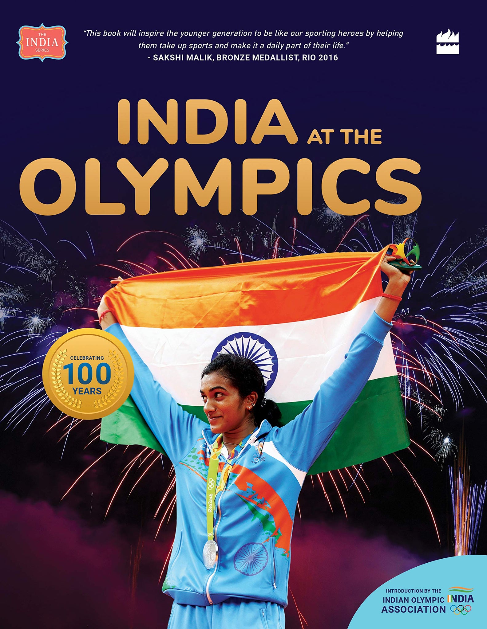 India At The Olympics - Paperback
