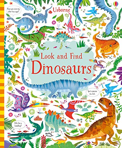 Usborne Look and Find Dinosaurs - Paperback