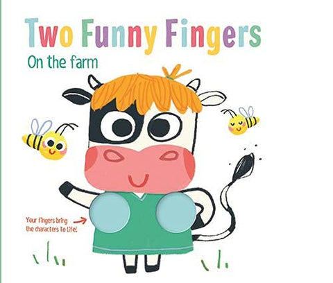 Two Funny Fingers : On the Farm - Board Book