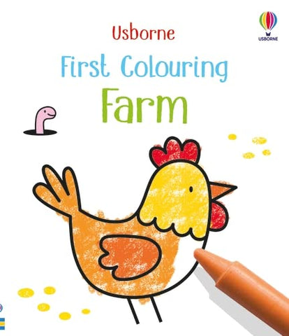 First Colouring Farm - Paperback