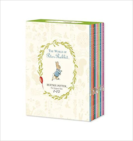 The Peter Rabbit Library set of 10 books - Kool Skool The Bookstore