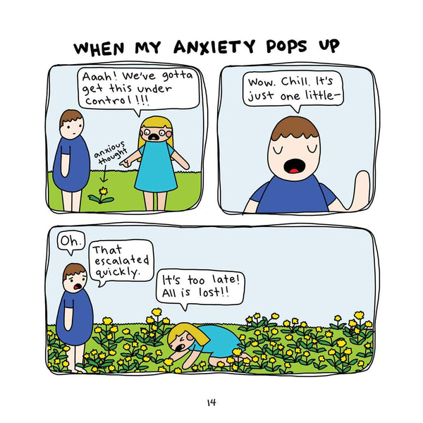 Kind of Coping: An Illustrated Look at Life with Anxiety - Hardback