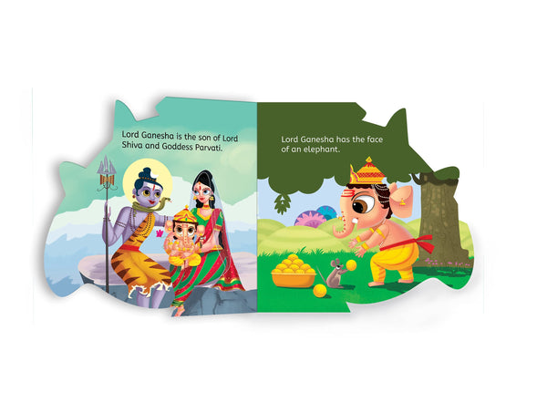 My First Shaped Book : Ganesh - Board Book