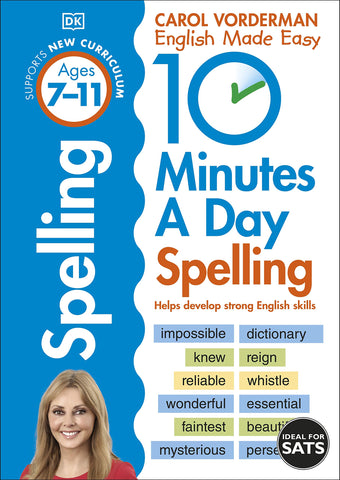 10 Minutes A Day Spelling, Ages 7-11 - Paperback