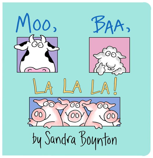 Moo, Baa, La La La! - Boardbook