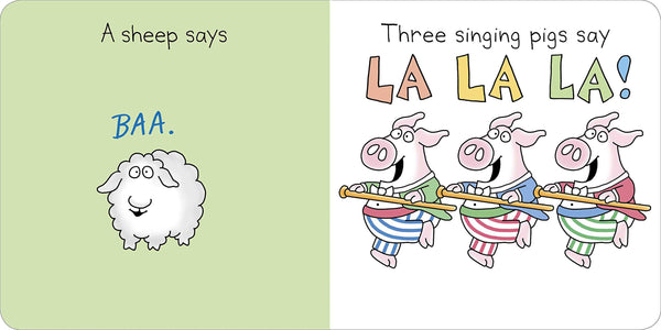 Moo, Baa, La La La! - Boardbook
