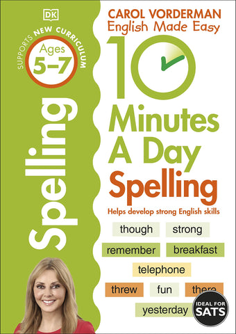 10 Minutes A Day Spelling, Ages 5-7 - Paperback