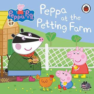 Peppa Pig : Peppa at The Petting Farm (Board Book) - Kool Skool The Bookstore
