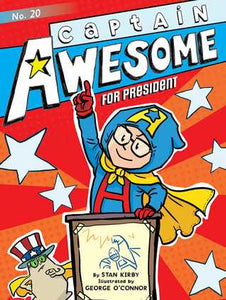 Captain Awesome #20 : Captain Awesome for President - Paperback - Kool Skool The Bookstore