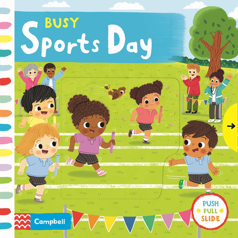 Busy Sports Day - Boardbook