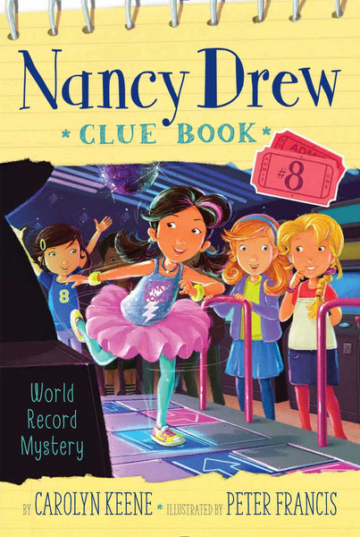 Nancy Drew Clue Book #8 : World Record Mystery - Paperback