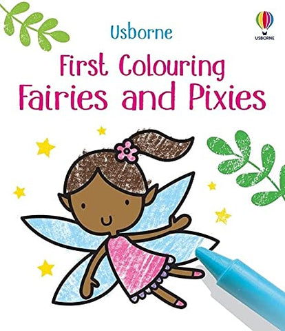 First Colouring Fairies and Pixies - Paperback