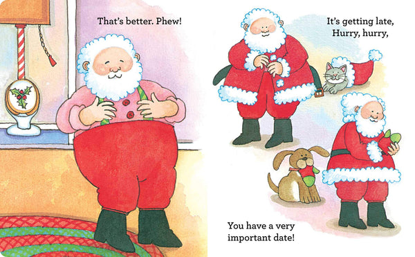 Hurry, Santa!- Boardbook