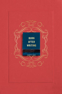 Burn After Writing - Paperback