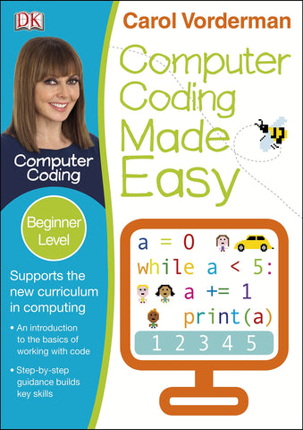 Computer Coding Made Easy, Ages 7-11 (Key Stage 2): Beginner Level Python Computer Coding Exercises (Made Easy Workbooks) - Paperback