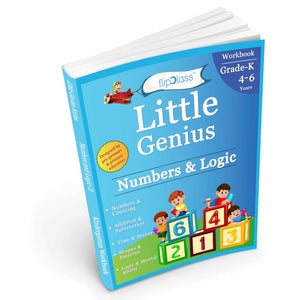 Numbers & Logic: Kindergarten Workbook - Paperback