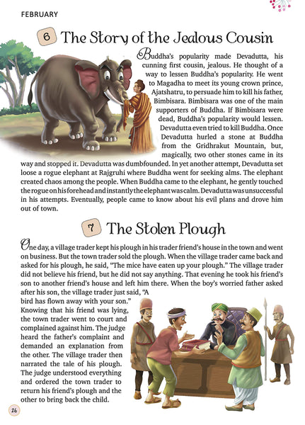 Story books for kids: 365 Jataka Tales - Hardback