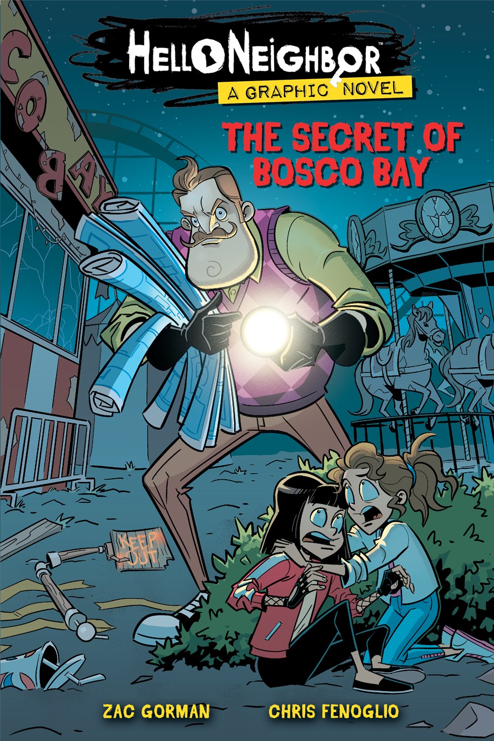 Hello Neighbor Graphic Novels #1 : The Secret of Bosco Bay - Paperback