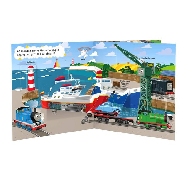 Thomas & Friends Busy Engines Lift-the-Flap Book
