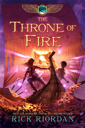 The kane Chronicle's #2 : The Throne Of Fire - Kool Skool The Bookstore