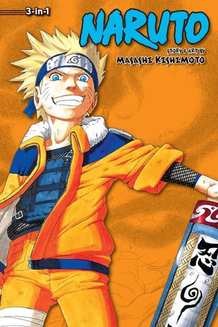 Naruto (3-in-1 Edition) #4 : Includes #10-12 - Paperback