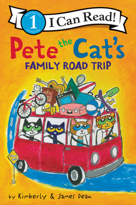 I Can Read Level #1: Pete the Cat’s Family Road Trip - Paperback
