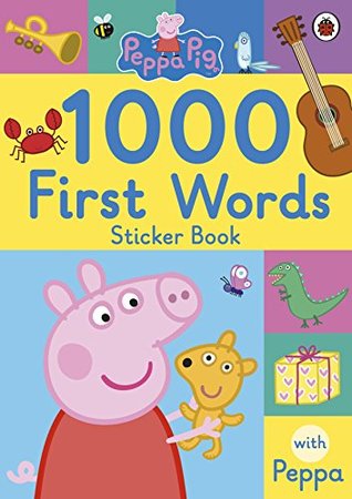 Peppa Pig : 1000 First Words Sticker Book - Kool Skool The Bookstore