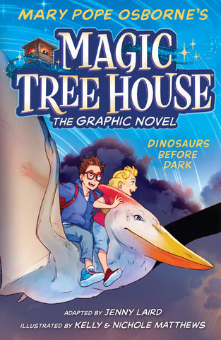 Magic Tree House #1: Dinosaurs Before Dark Graphic Novel - Paperback