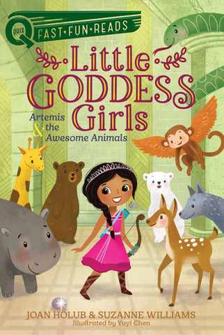 Little Goddess Girls # 4 : Artemis the Awesome Animals - Paperback