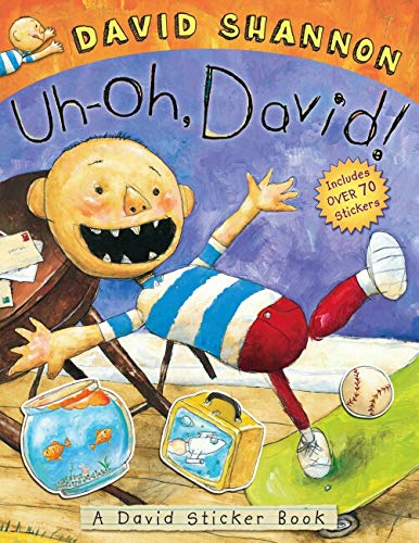 Uh-Oh, David! Sticker Book - Paperback